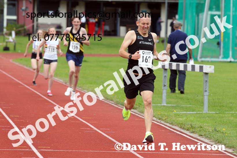 800 metres 11, NECAA Open Meeting, Morpeth, Sunday, March 23rd. David T. Hewitson/Sports for All Pics